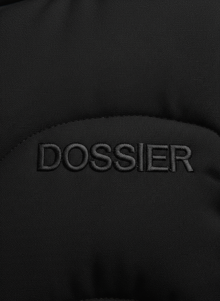 DOSSIER™ — Sculpted Hooded Bomber