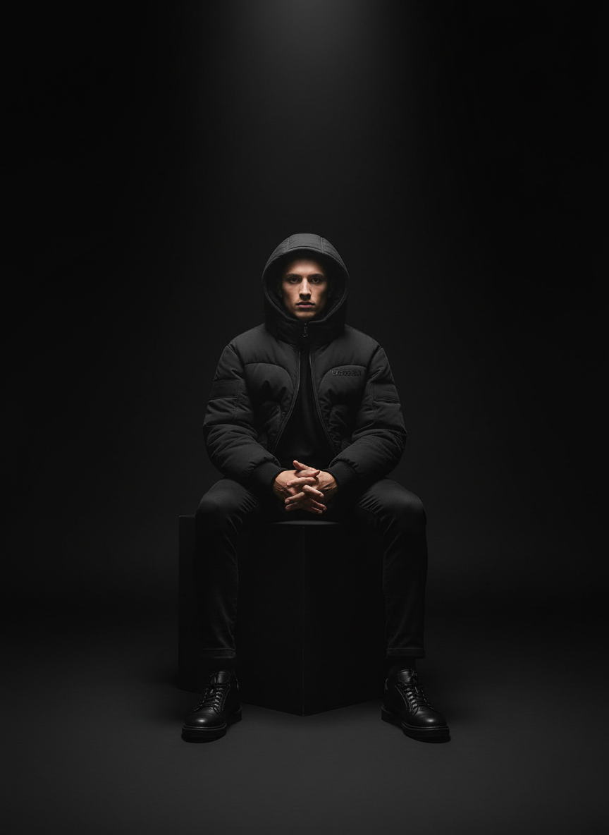 DOSSIER™ — Sculpted Hooded Bomber