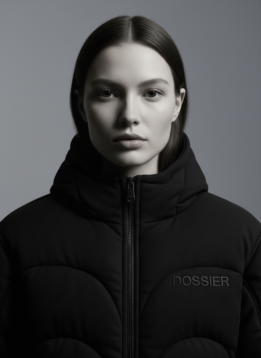 DOSSIER™ — Sculpted Hooded Bomber